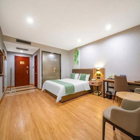 Greentree Inn Jining Yanzhou Jiuzhou Fangyuan Business Hotel Esterno foto