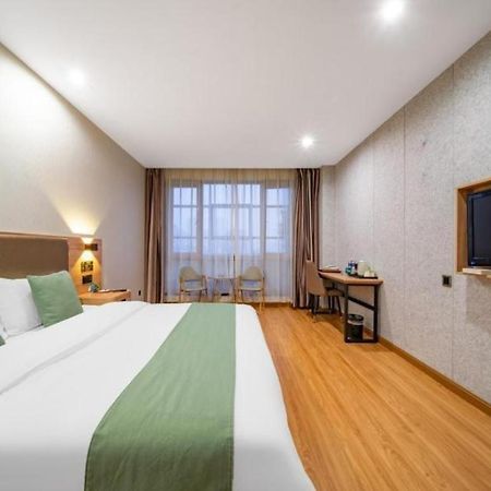 Greentree Inn Jining Yanzhou Jiuzhou Fangyuan Business Hotel Esterno foto
