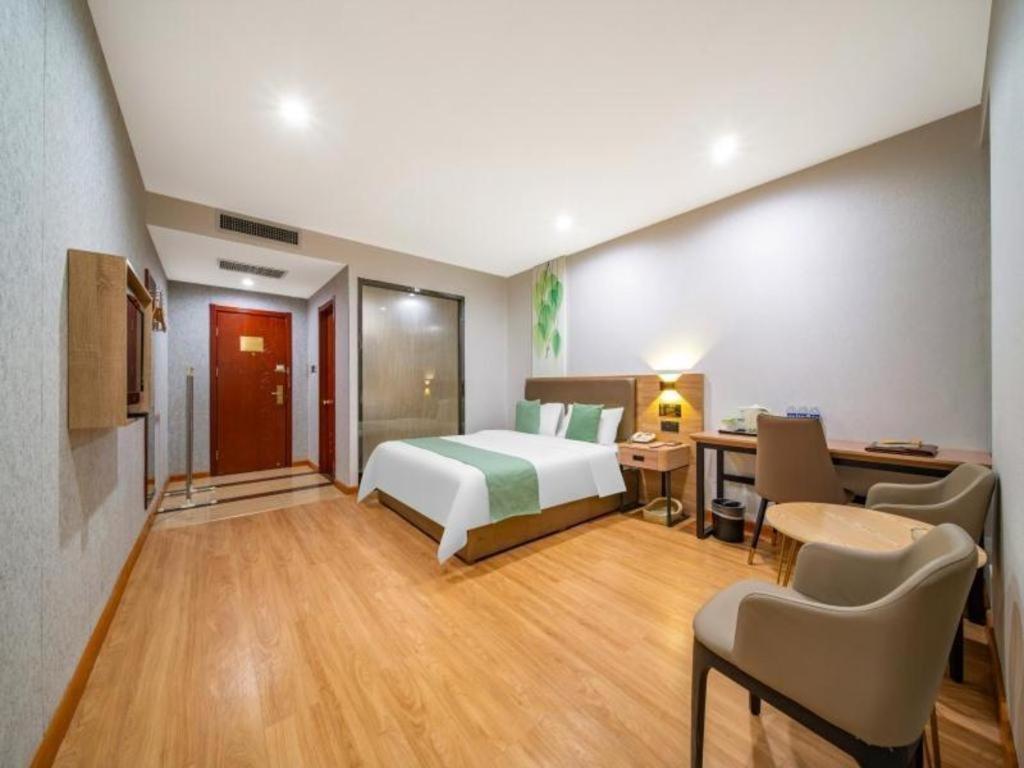 Greentree Inn Jining Yanzhou Jiuzhou Fangyuan Business Hotel Esterno foto