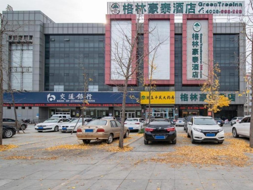 Greentree Inn Jining Yanzhou Jiuzhou Fangyuan Business Hotel Esterno foto