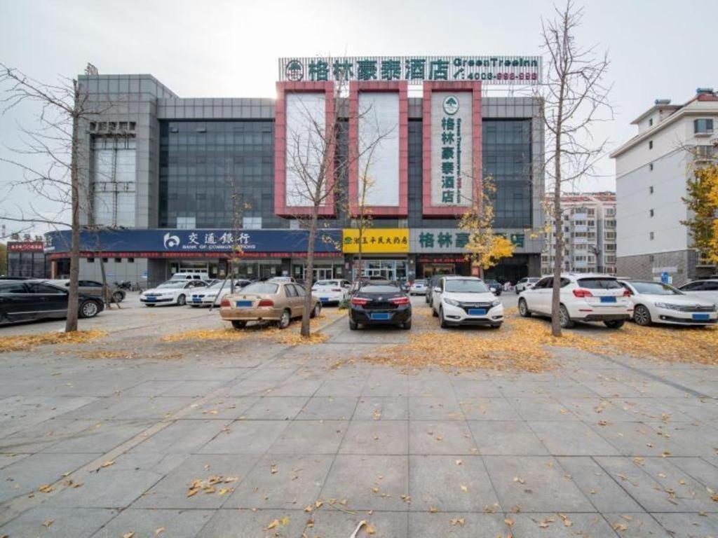 Greentree Inn Jining Yanzhou Jiuzhou Fangyuan Business Hotel Esterno foto