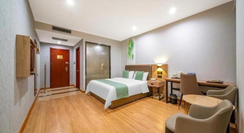 Greentree Inn Jining Yanzhou Jiuzhou Fangyuan Business Hotel Esterno foto