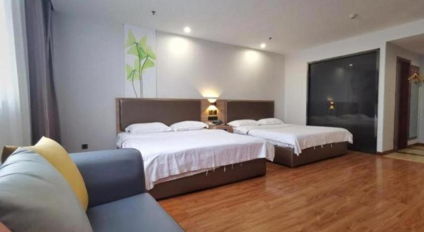Greentree Inn Jining Yanzhou Jiuzhou Fangyuan Business Hotel Esterno foto