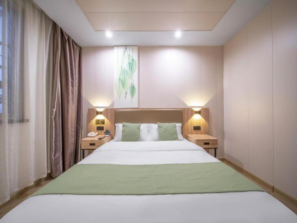 Greentree Inn Jining Yanzhou Jiuzhou Fangyuan Business Hotel Esterno foto