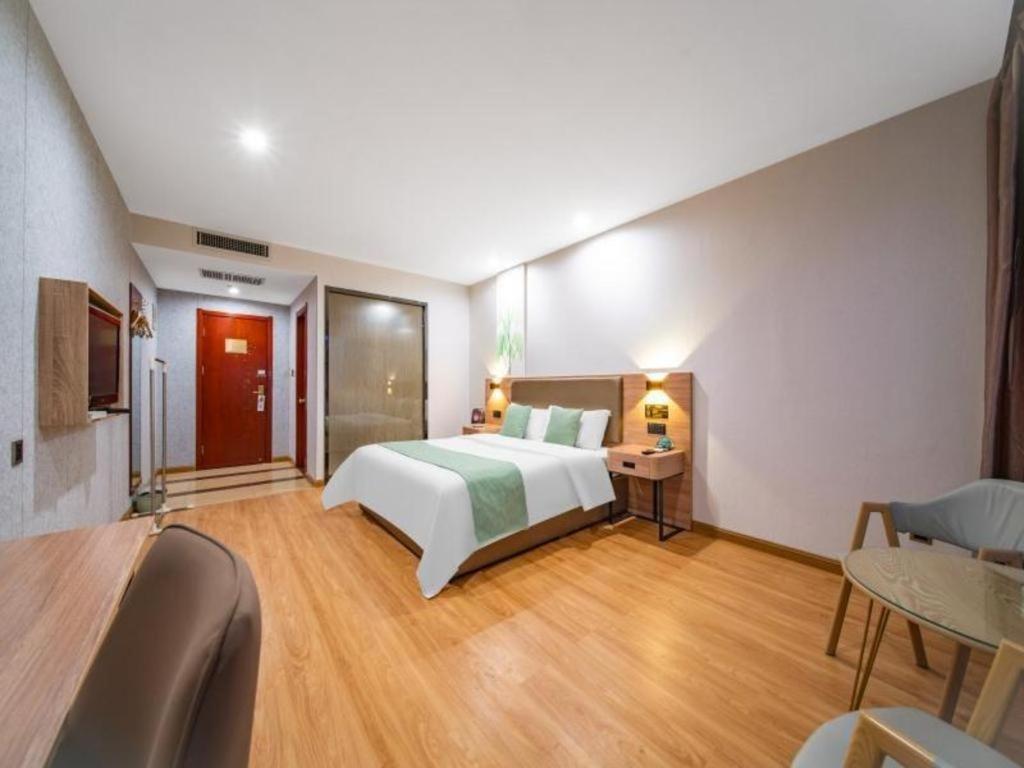 Greentree Inn Jining Yanzhou Jiuzhou Fangyuan Business Hotel Esterno foto