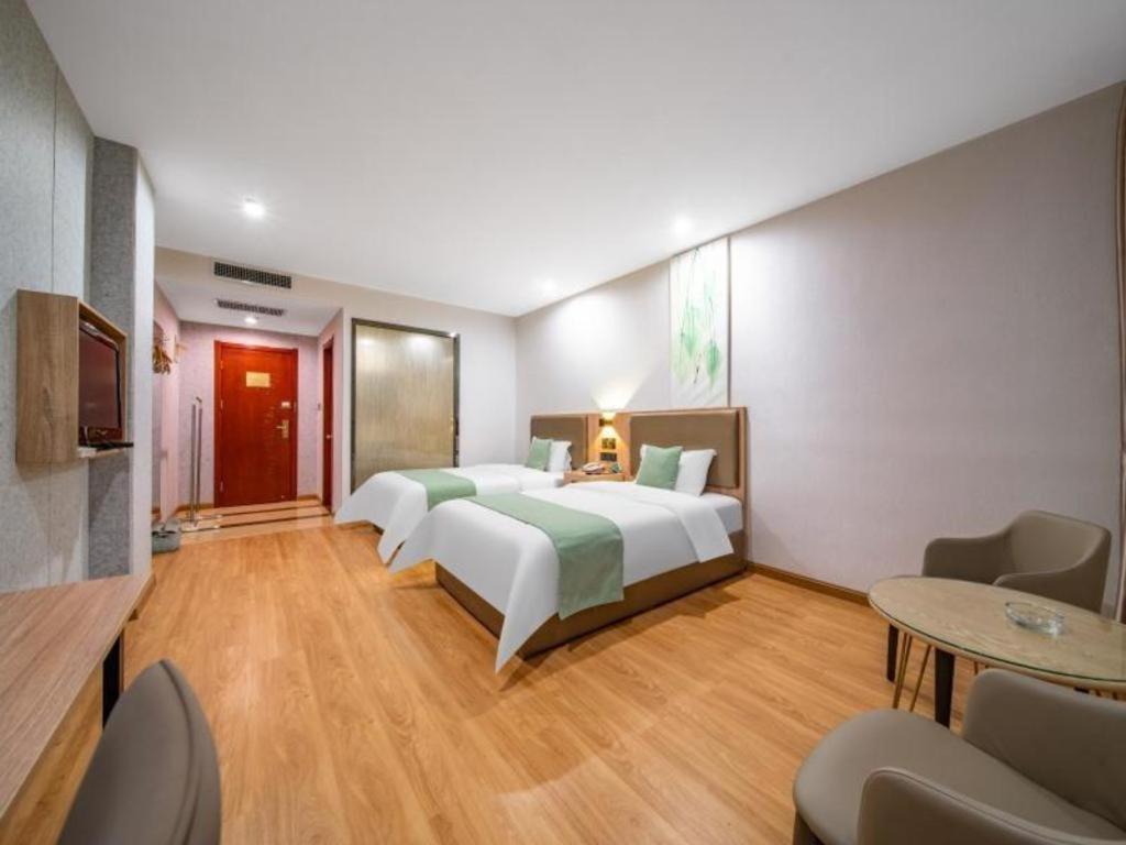 Greentree Inn Jining Yanzhou Jiuzhou Fangyuan Business Hotel Esterno foto