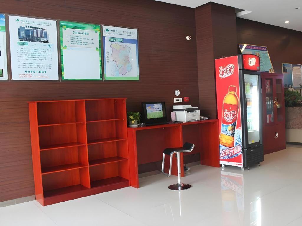 Greentree Inn Jining Yanzhou Jiuzhou Fangyuan Business Hotel Esterno foto