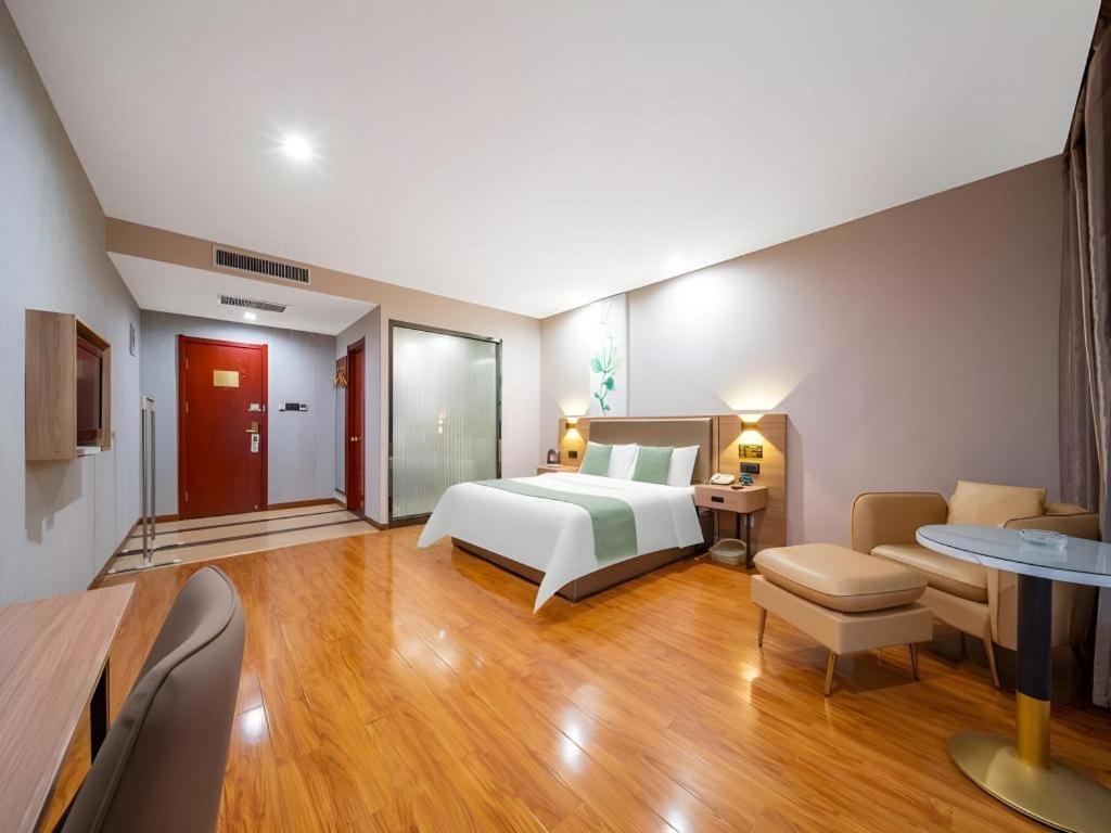 Greentree Inn Jining Yanzhou Jiuzhou Fangyuan Business Hotel Esterno foto