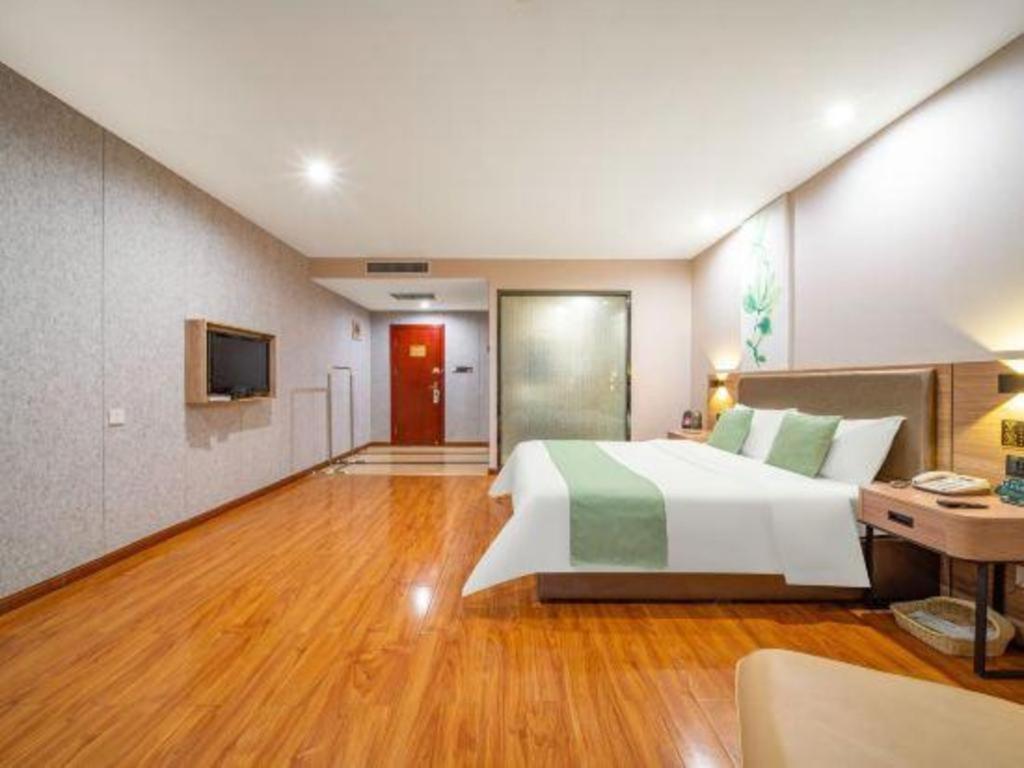 Greentree Inn Jining Yanzhou Jiuzhou Fangyuan Business Hotel Esterno foto