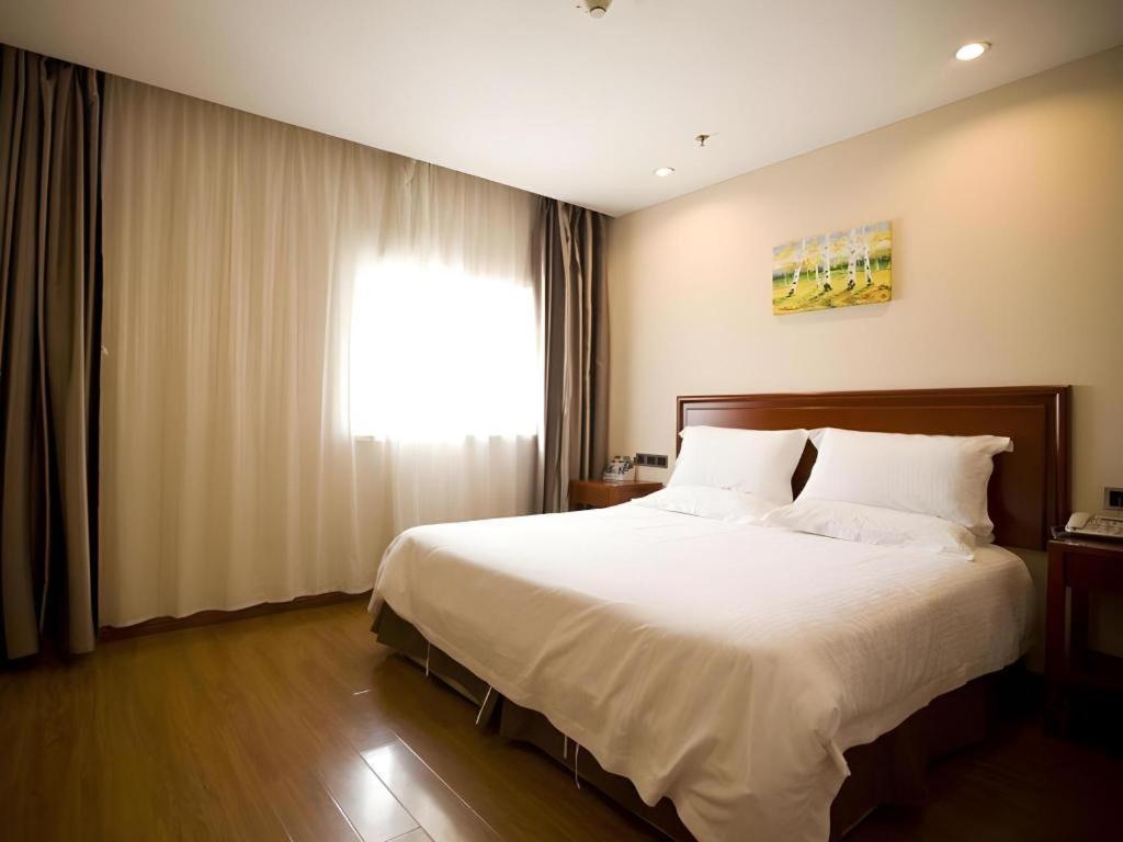 Greentree Inn Jining Yanzhou Jiuzhou Fangyuan Business Hotel Esterno foto