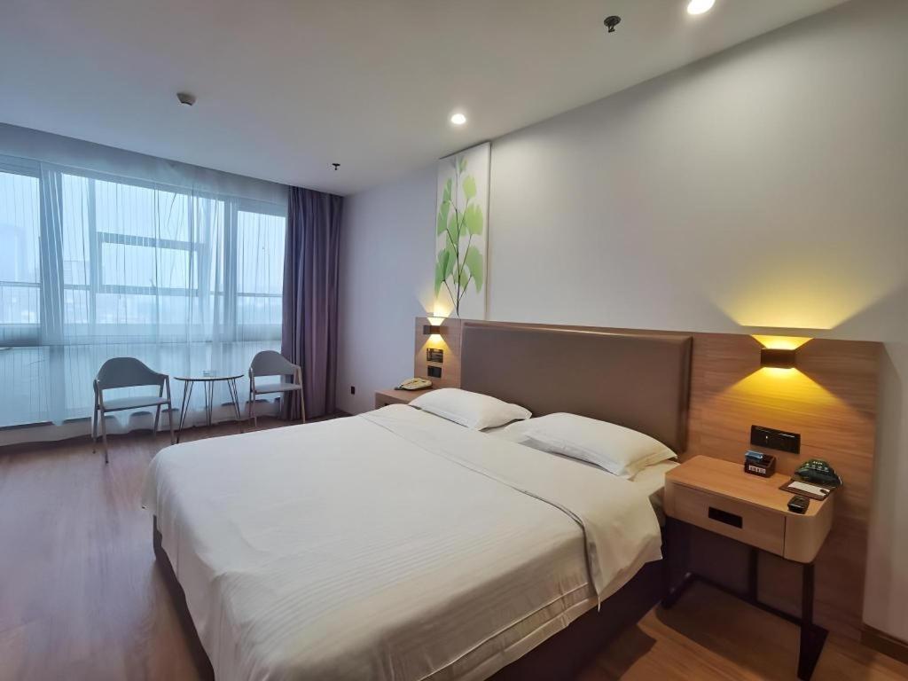 Greentree Inn Jining Yanzhou Jiuzhou Fangyuan Business Hotel Esterno foto