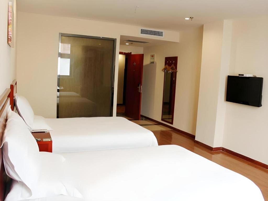 Greentree Inn Jining Yanzhou Jiuzhou Fangyuan Business Hotel Esterno foto