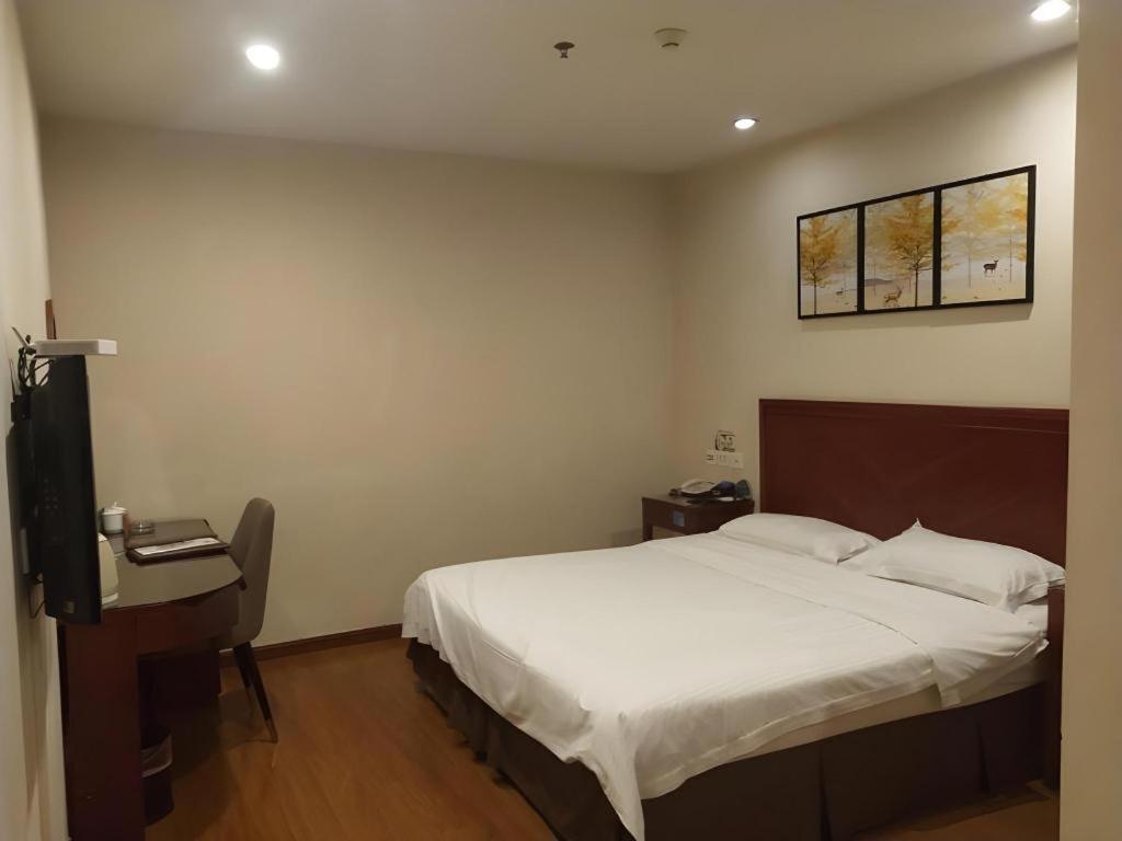 Greentree Inn Jining Yanzhou Jiuzhou Fangyuan Business Hotel Esterno foto
